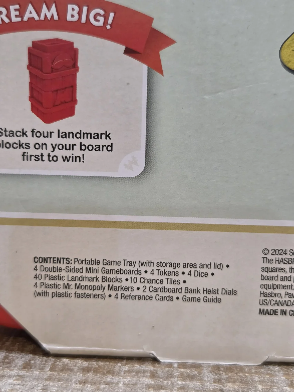 NIB | Monopoly GO! Landmark Rush Board Game